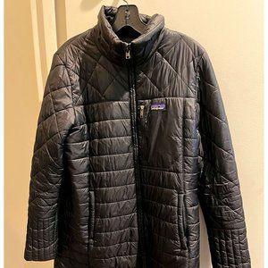 Womens Patagonia Black Long Radalie Parka Size Large